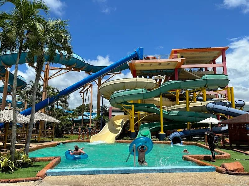 View of Splash Jungle Water Park in Phuket, PKT