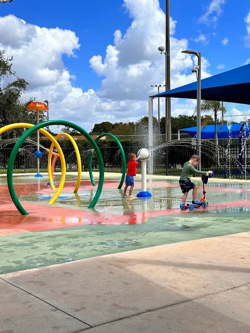 Splash Pad park in Weston, FL