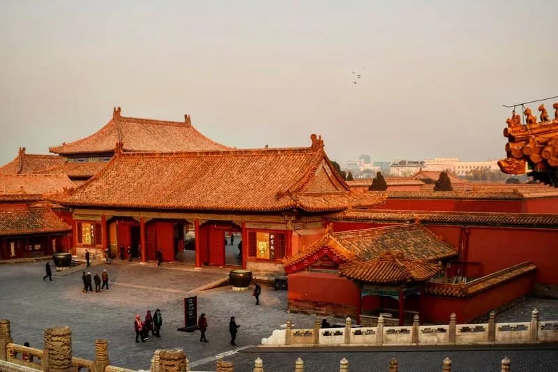 View of Splendid China Folk Village in Beijing, BJ