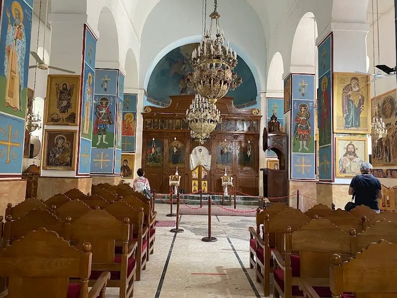 St George's Greek Orthodox Church tourist attraction in Madaba, Amman