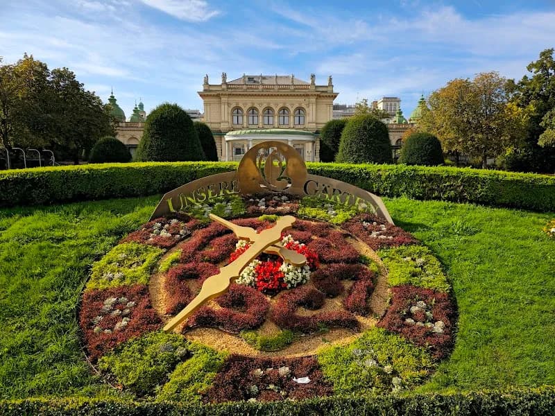 Stadtpark park in Klosterneuburg, VIE