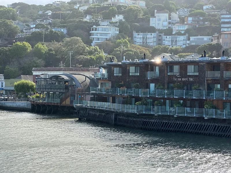 View of Stairs to the Ocean views in Sausalito, CA