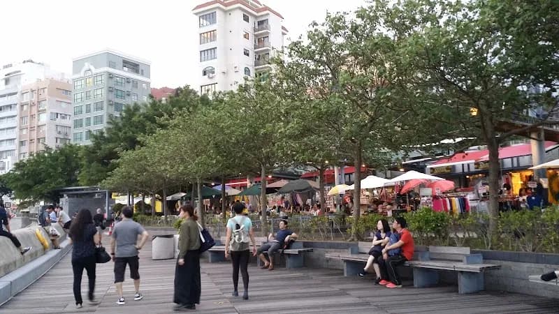 Stanley Promenade park in Stanley, HK