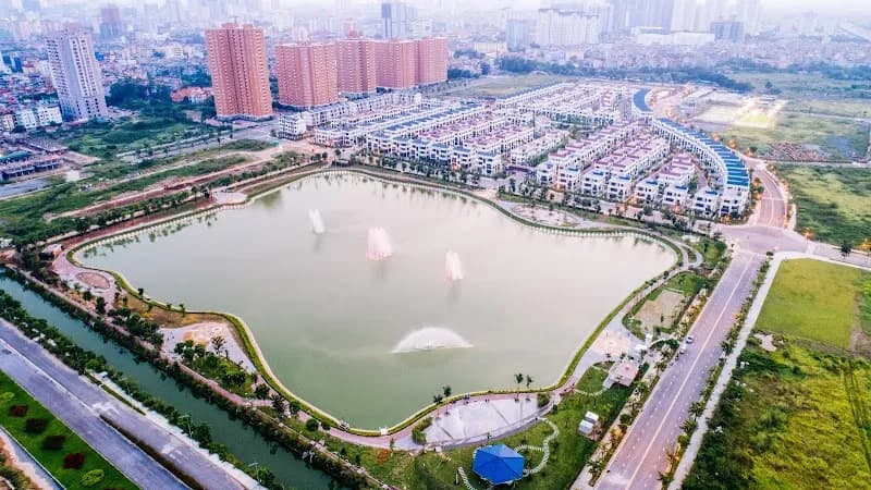 Starlake Park city park in Tây Hồ, HN