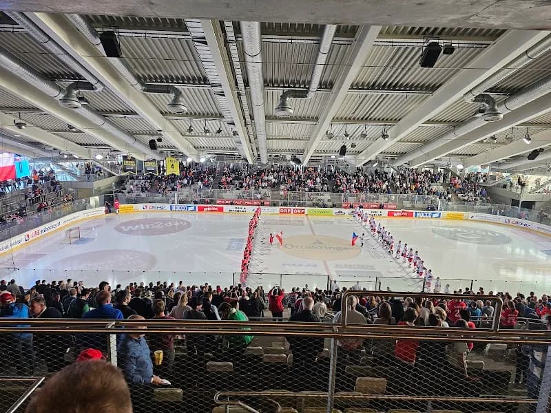 Steffl Arena ice skating rink in Aspern, VIE