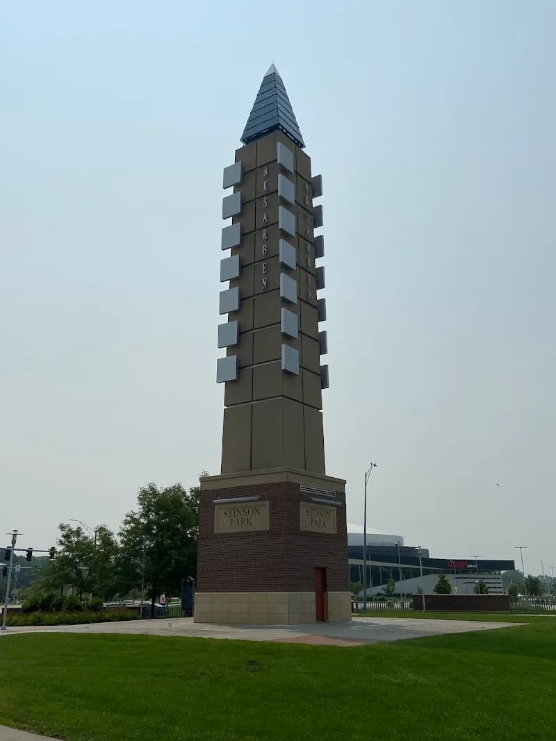 View of Stinson Park in Aksarben Village, NE