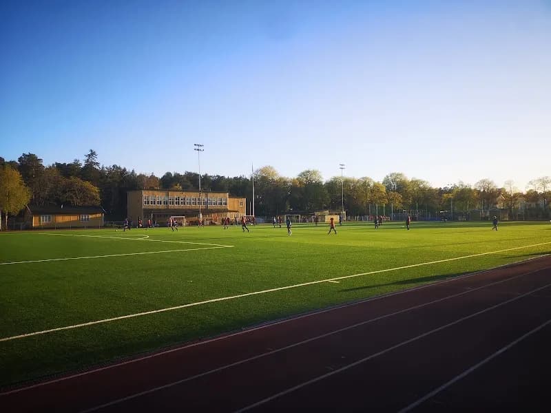 View of Stora Mossens IP in Bromma, Stockholm