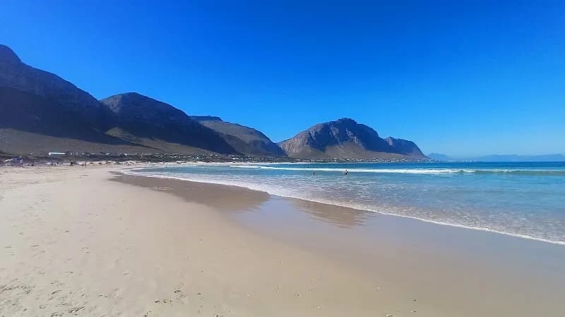 View of Strand Main Beach Playground in Strand, WC
