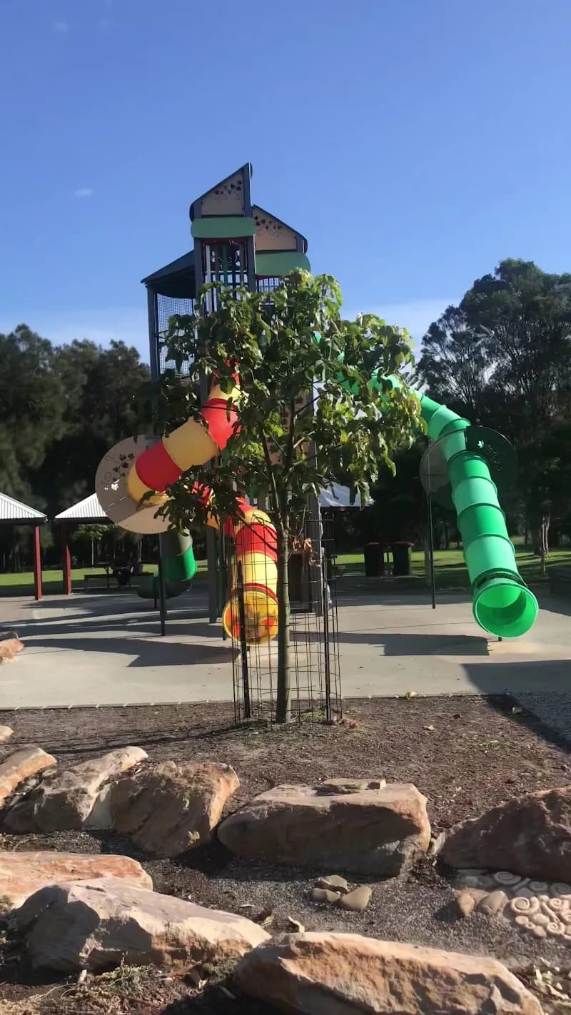 View of Stuart Park Playground in Wollongong, NSW