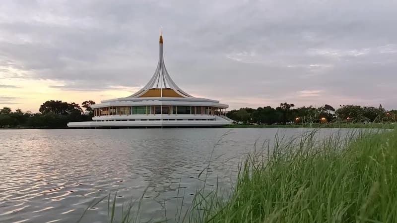 View of Suan Luang Rama IX in Lumphini, BKK
