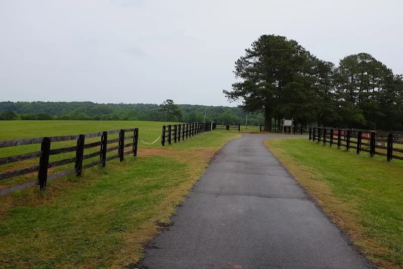 View of Sugg Farm at Bass Lake Park in Holly Springs, NC