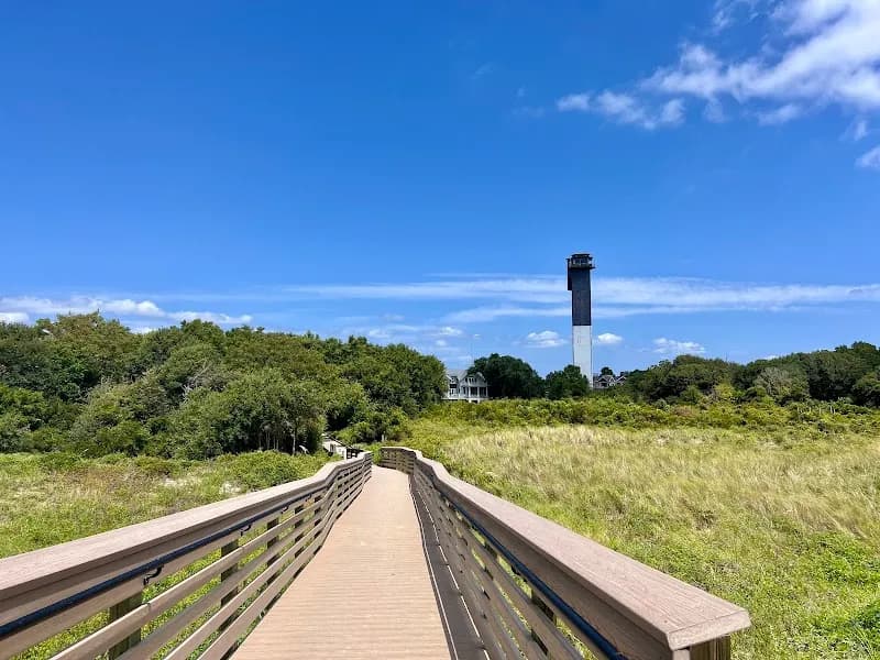 View of Sullivan's Island Beach in Charleston, SC