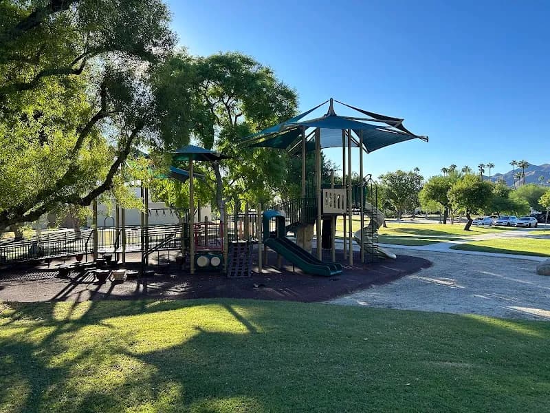 View of Sunrise Park in Palm Springs, CA