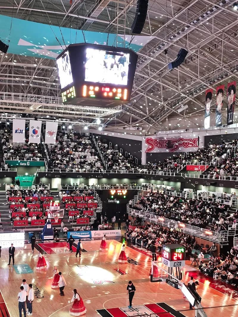 Suwon KT Sonicboom Arena gym in Suwon, GG
