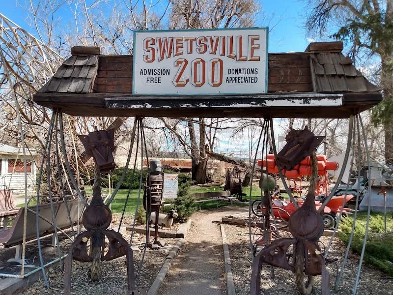 Swetsville Zoo sculpture in Fort Collins, CO