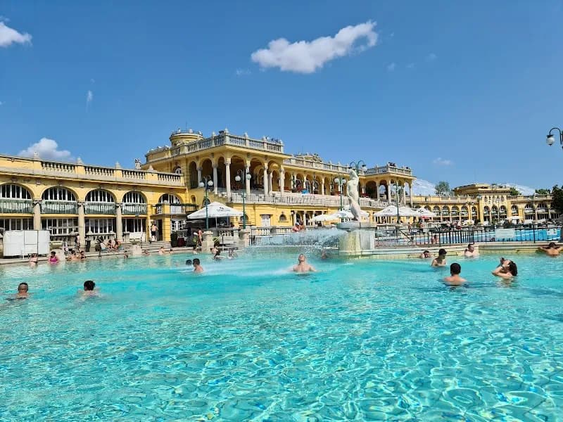 Széchenyi Thermal Bath public bath in Óbuda, Budapest