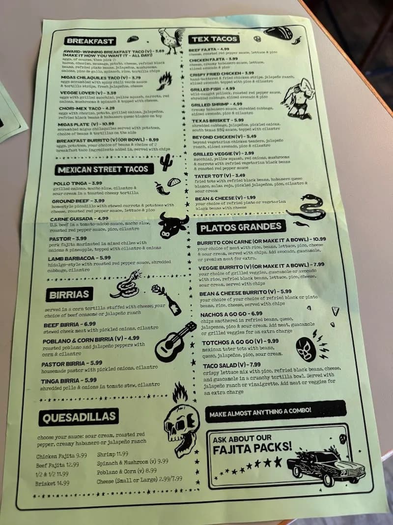 View of Tacos A Go Go in Memorial, TX