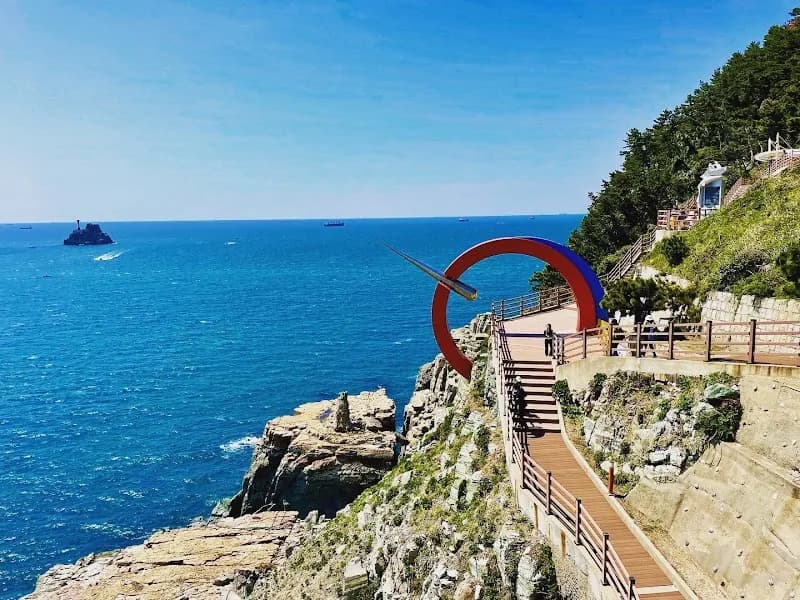 View of Taejongdae in Busan, BSN