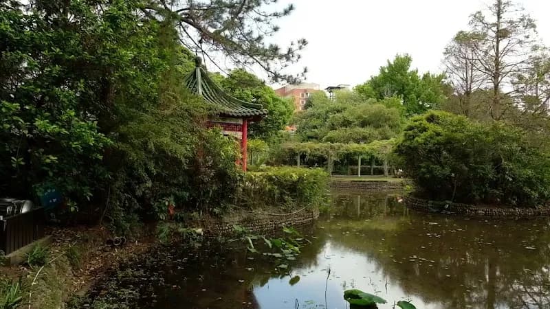 View of Taipei Botanical Garden in Taipei, TPE