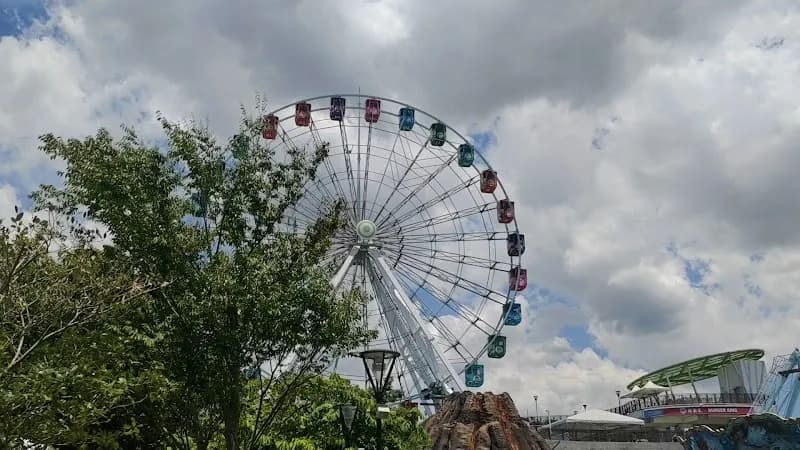 View of Taipei Children's Amusement Park in Taipei, TPE