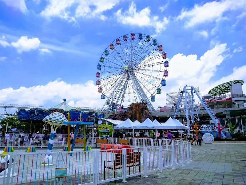 View of Taipei Children's Amusement Park in Taipei, TPE