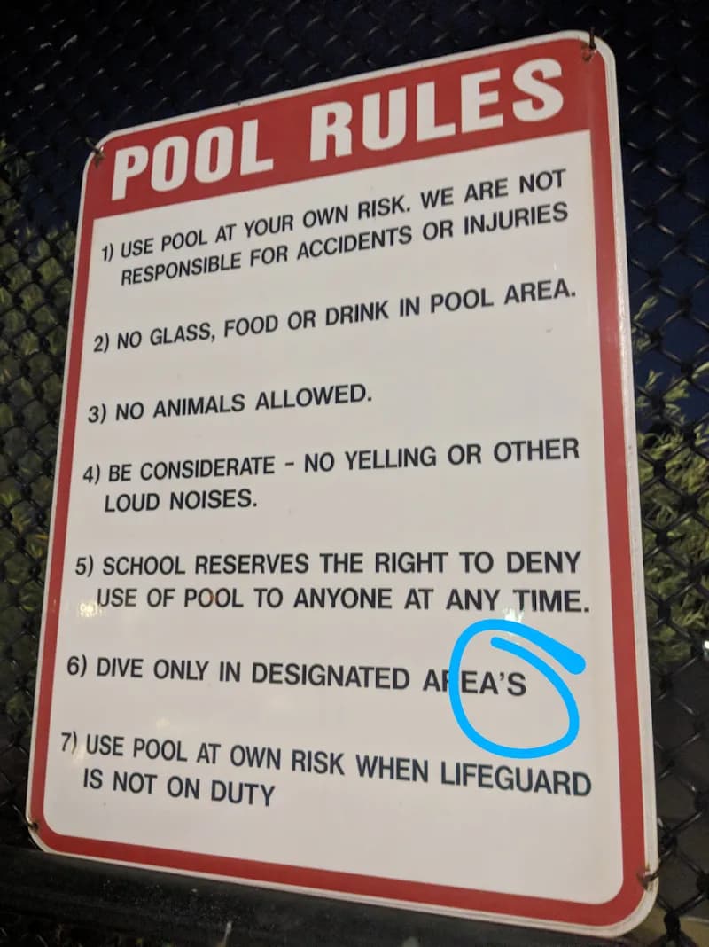 View of Tam High Pool in Mill Valley, CA