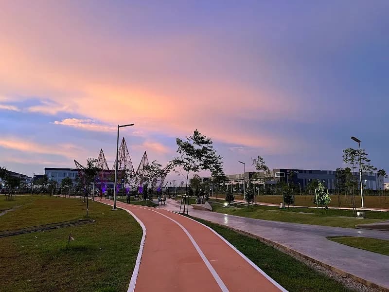 View of Taman Bandar Klang in Klang, SG
