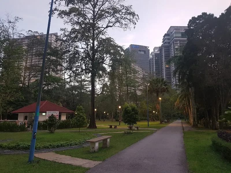 View of Taman Rimba Kiara in Ampang, SG