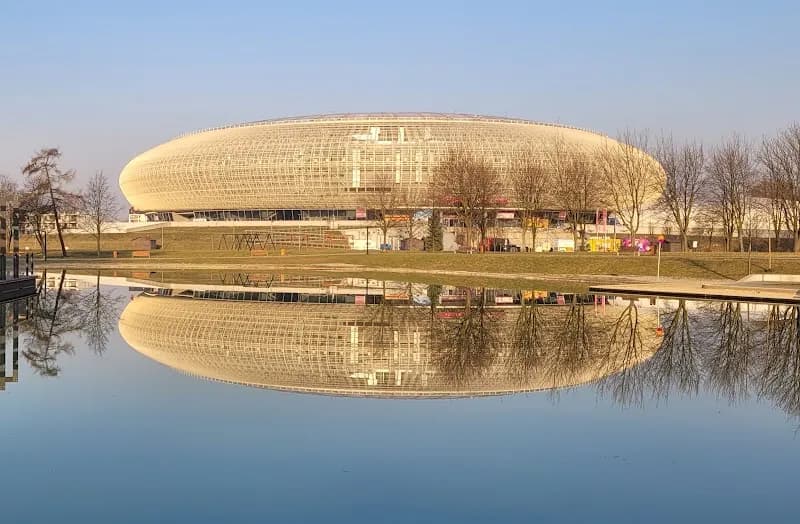 Tauron Arena arena in Krakow, MP
