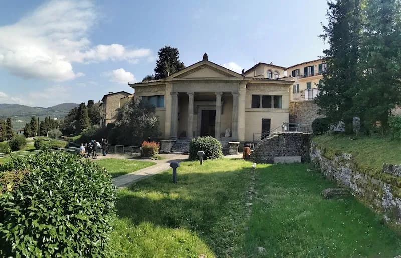 View of Teatro romano in Fiesole, Tuscany
