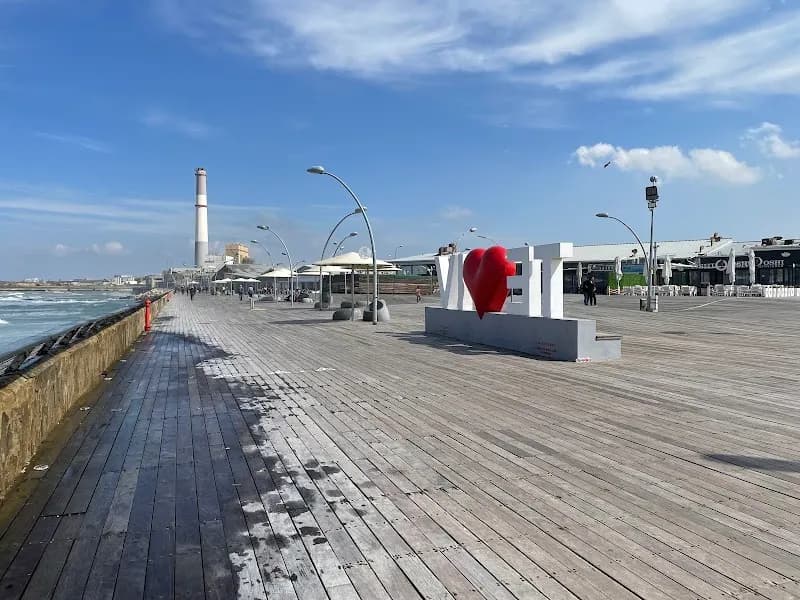 View of Tel Aviv Port in Tel Aviv, TA
