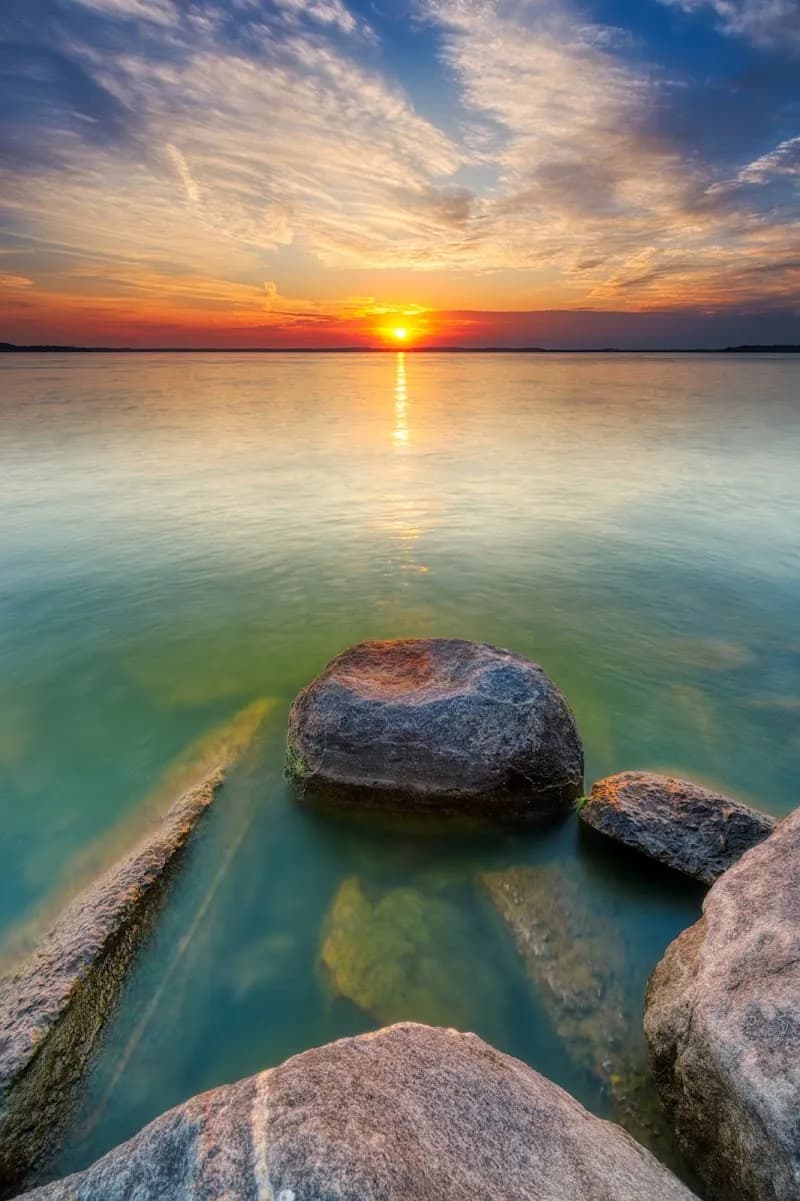 View of Tenney Park in Madison, WI