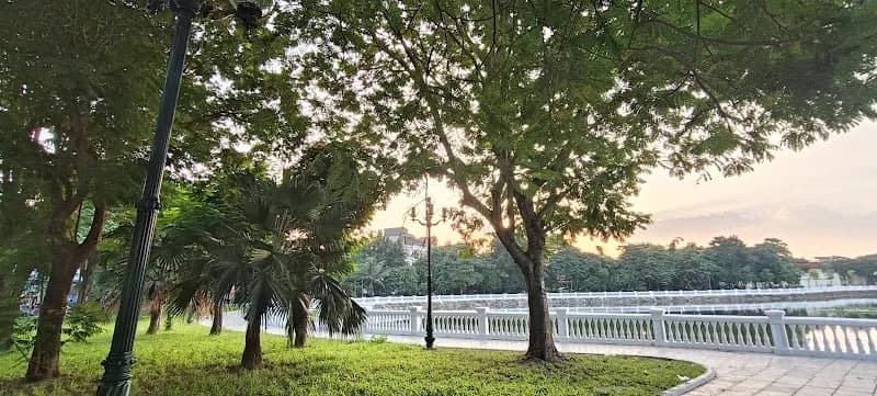 Thạch Bàn Park park in Từ Liêm, HN
