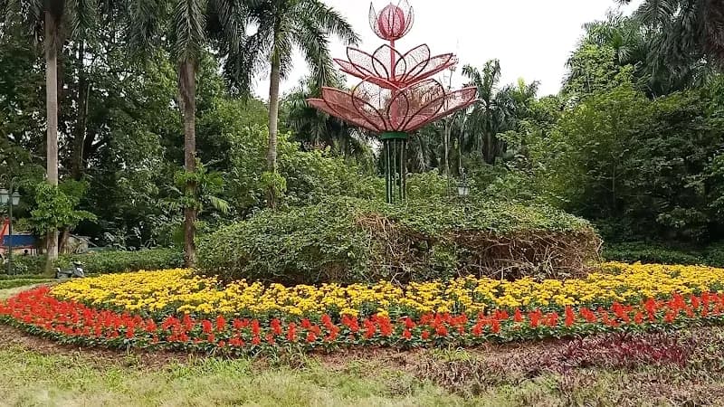 View of Thành Sơn Park in Sơn Tây, HN