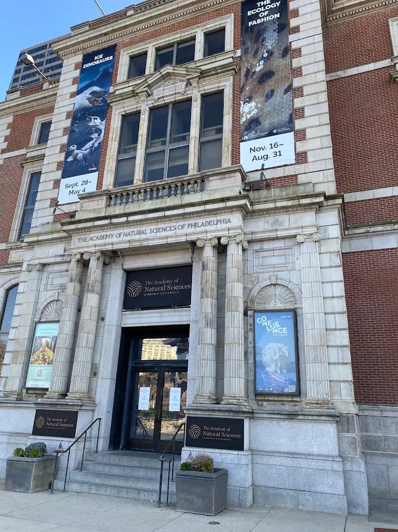 View of The Academy of Natural Sciences of Drexel University in Philadelphia, PA