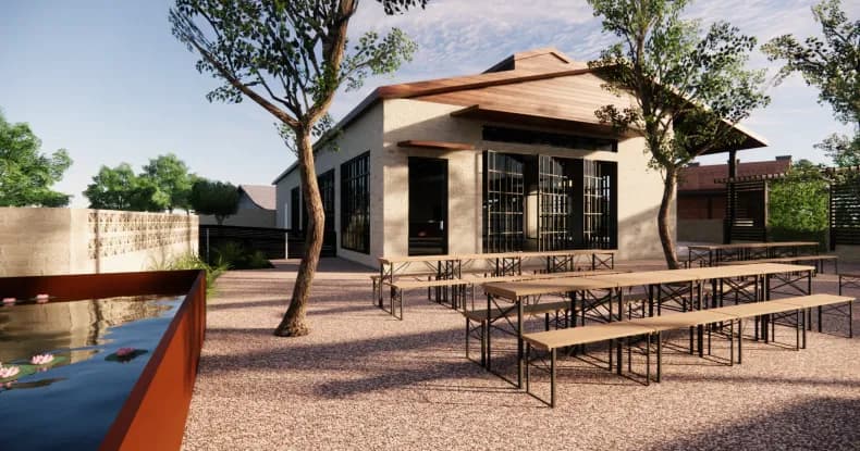 The Backyard event venue in Bee Cave, TX