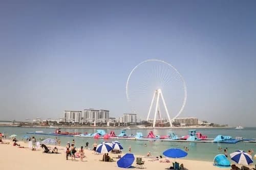 View of The Beach at Madinat Jumeirah in Jumeirah, Dubai
