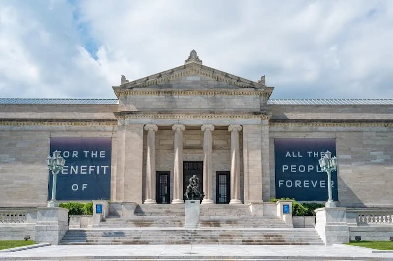 View of The Cleveland Museum of Art in Cleveland, OH