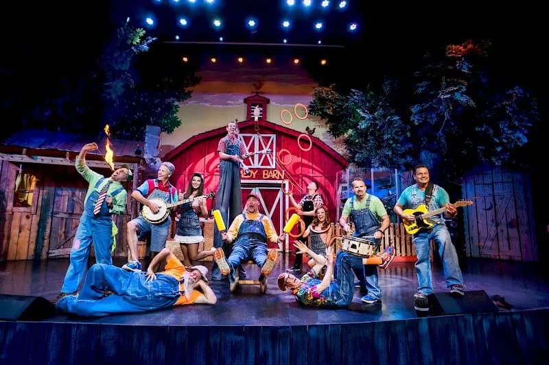 View of The Comedy Barn Theater in Pigeon Forge, TN