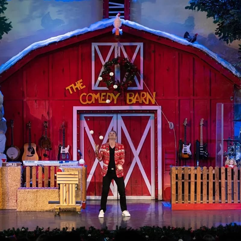 View of The Comedy Barn Theater in Pigeon Forge, TN