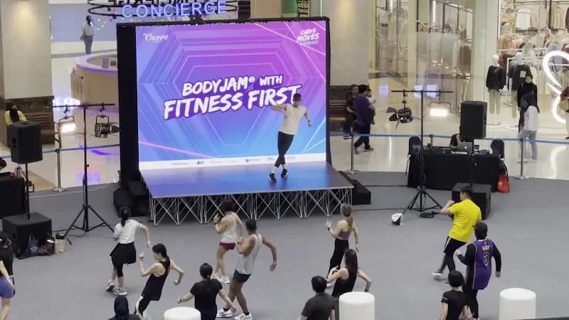 View of The Curve in Kuala Lumpur, KL