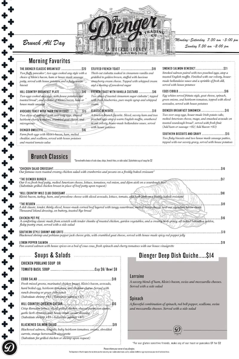 View of The Dienger Trading in Boerne, TX