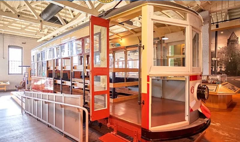 The Electric City Trolley Museum tourist attraction in Scranton, PA