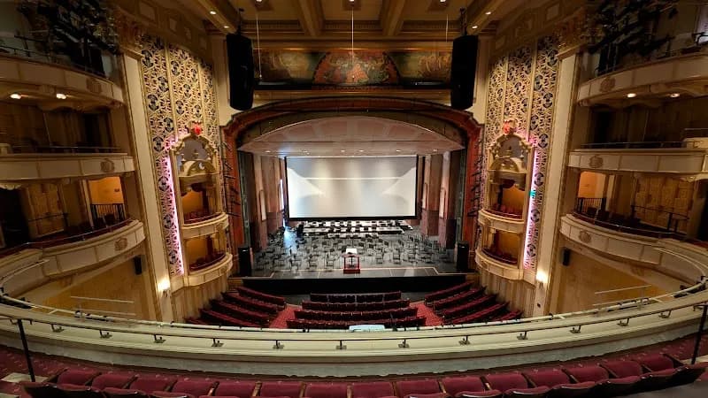 View of The Granada Theatre in Santa Barbara, CA