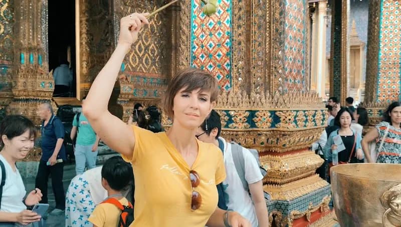 View of The Grand Palace in Rattanakosin, BKK