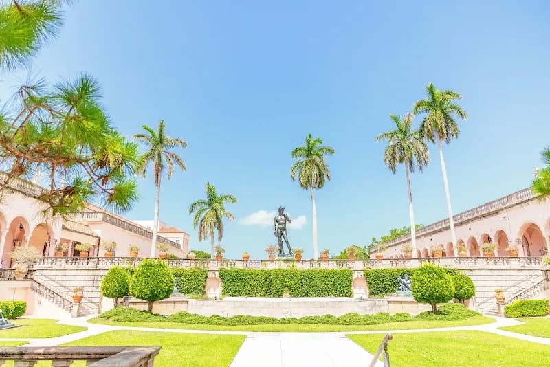 View of The John and Mable Ringling Museum of Art in Sarasota, FL