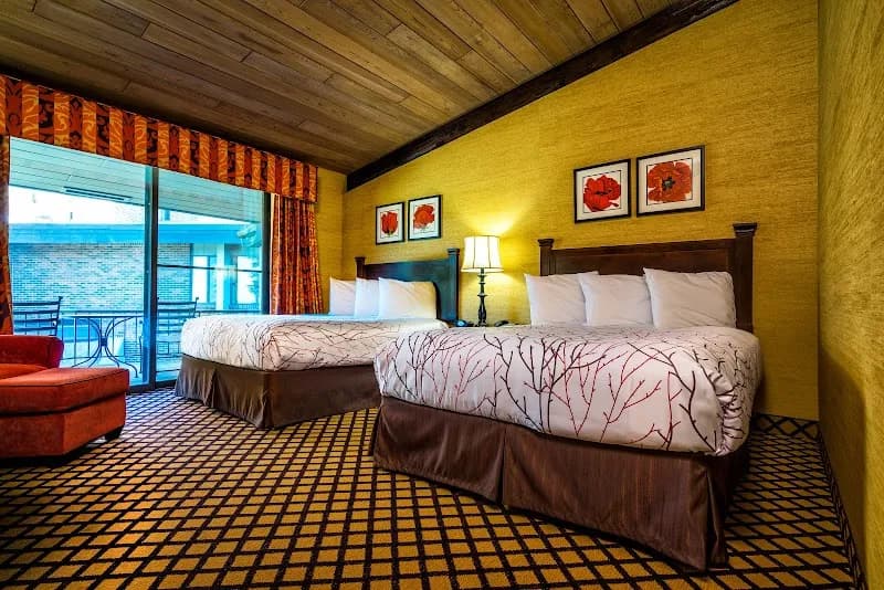 View of The Lakeview Hotel at Shanty Creek Resort in Bellaire, MI