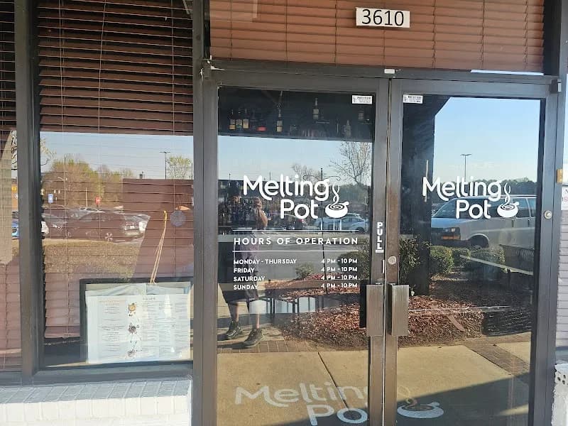 View of The Melting Pot in Suwanee, GA