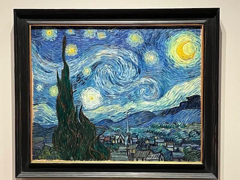 View of The Museum of Modern Art in New York City, NY