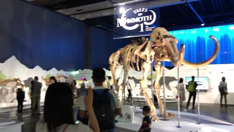 View of The National Museum of Emerging Science and Innovation Japan (Miraikan) in Musashino, Tokyo